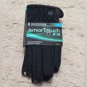 Isotoner SmartTouch 2.0 Black Touchscreen Gloves